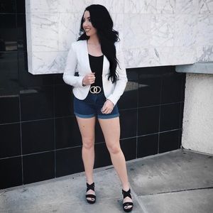 White Blazer h&m sz 2